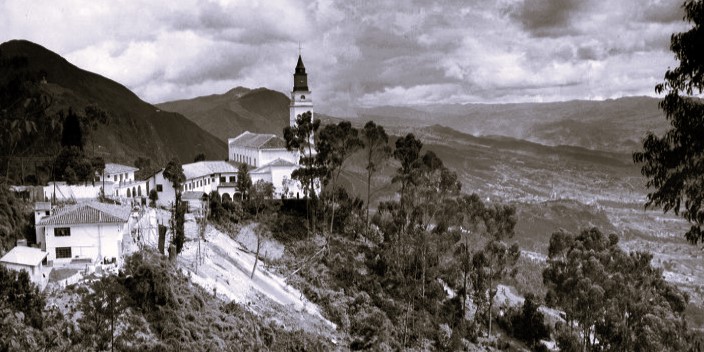Santuario de Monserrate. S.F. Colección fotográfica, Archivo Histórico Arquidiocesano.