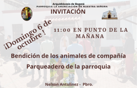 bendición de los animales